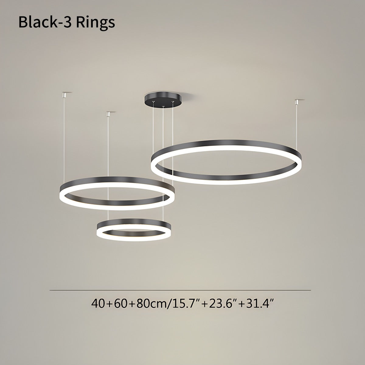 Feyran Modern Wireless Ring Chandelier Ceiling Lamp
