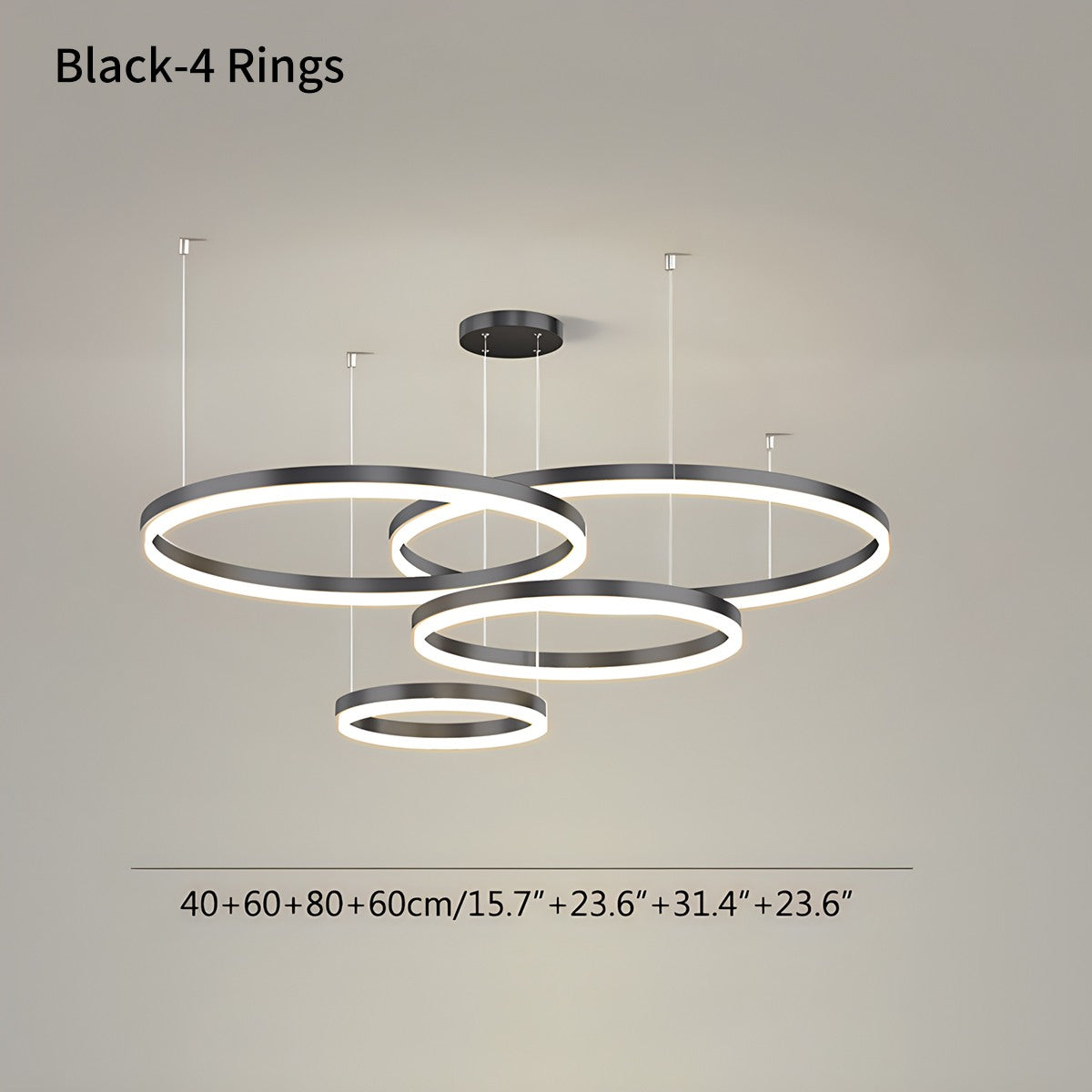 Feyran Modern Wireless Ring Chandelier Ceiling Lamp