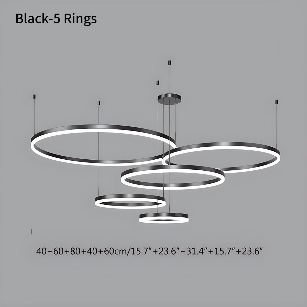 Feyran Modern Wireless Ring Chandelier Ceiling Lamp
