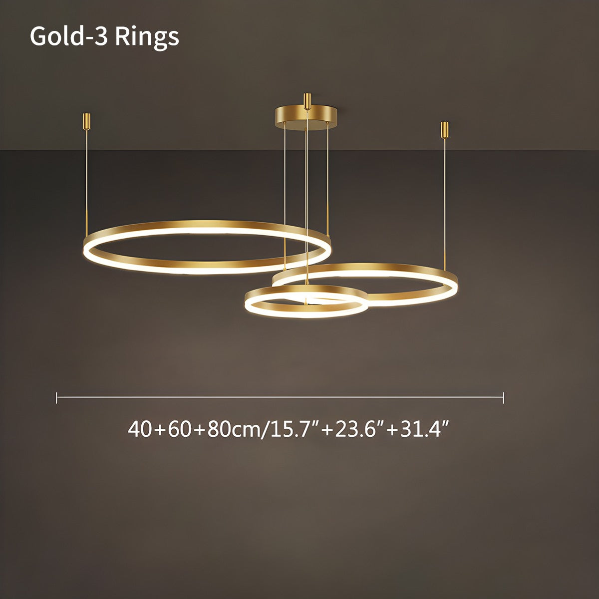 Feyran Modern Wireless Ring Chandelier Ceiling Lamp