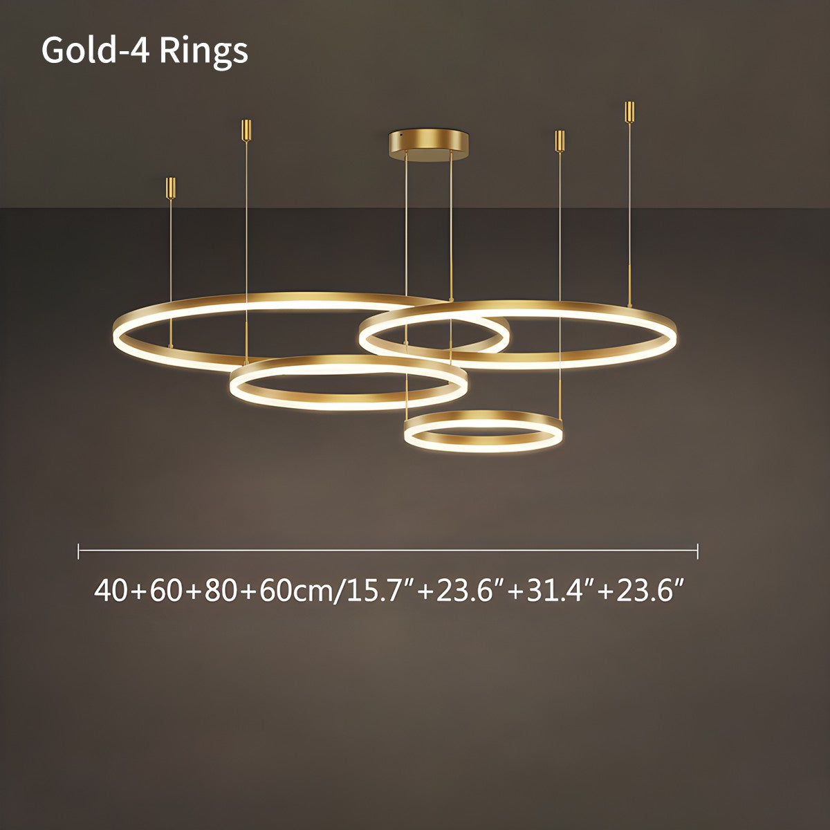 Feyran Modern Wireless Ring Chandelier Ceiling Lamp