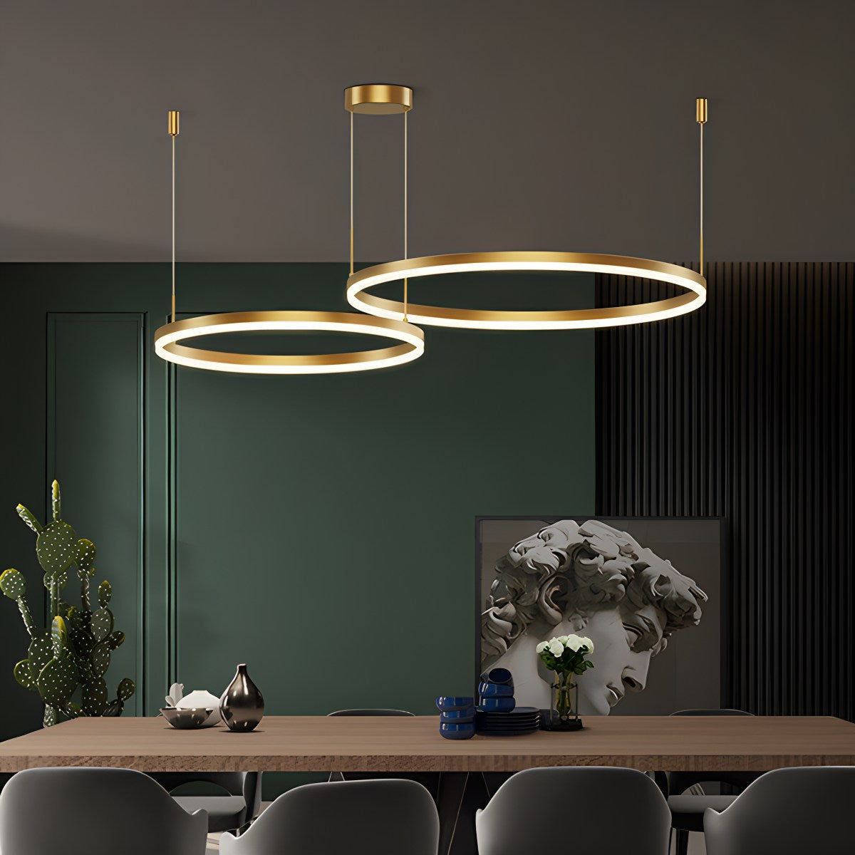 Feyran Modern Wireless Ring Chandelier Ceiling Lamp