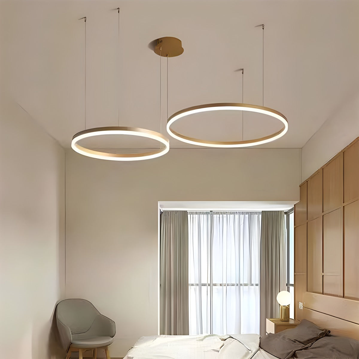 Feyran Modern Wireless Ring Chandelier Ceiling Lamp