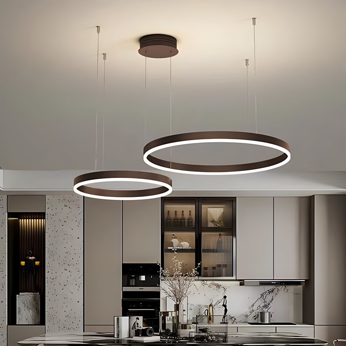 Feyran Modern Wireless Ring Chandelier Ceiling Lamp