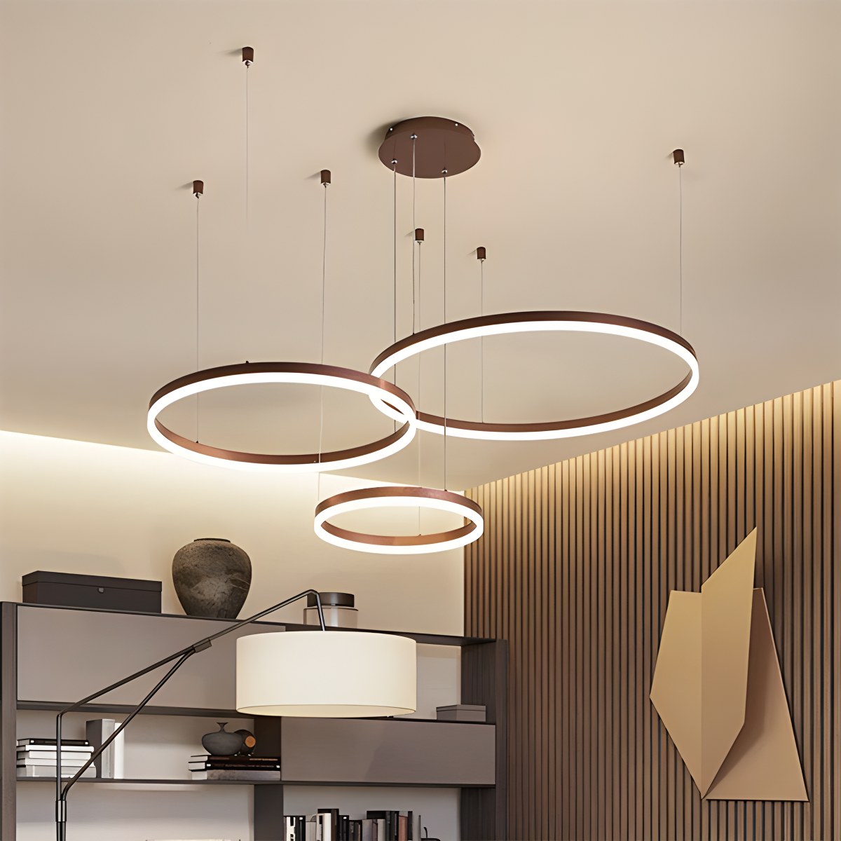 Feyran Modern Wireless Ring Chandelier Ceiling Lamp