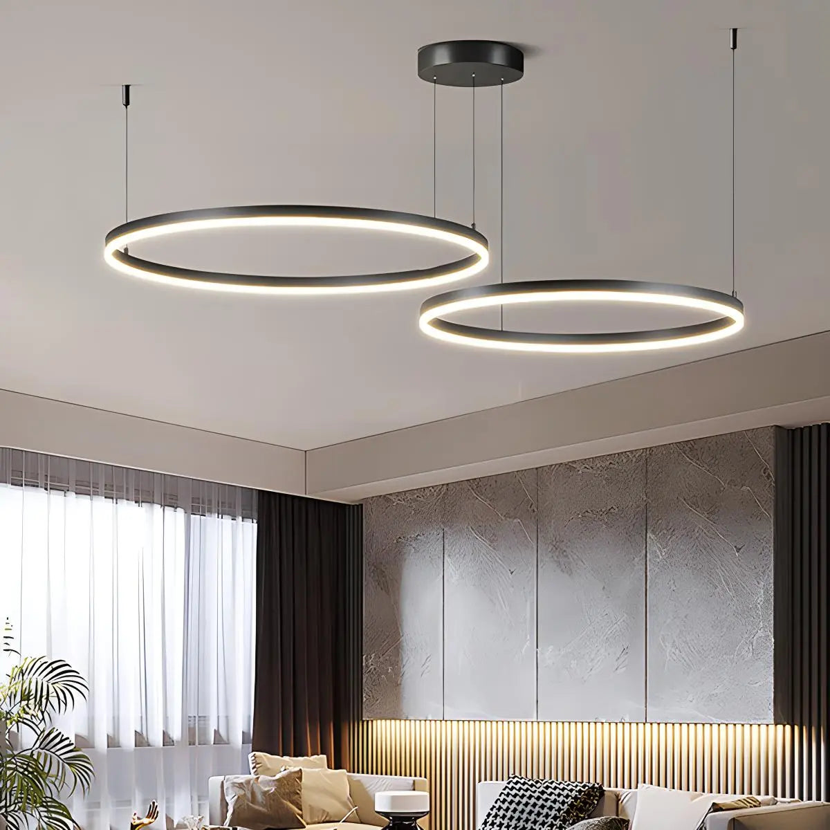 Feyran Modern Wireless Ring Chandelier Ceiling Lamp
