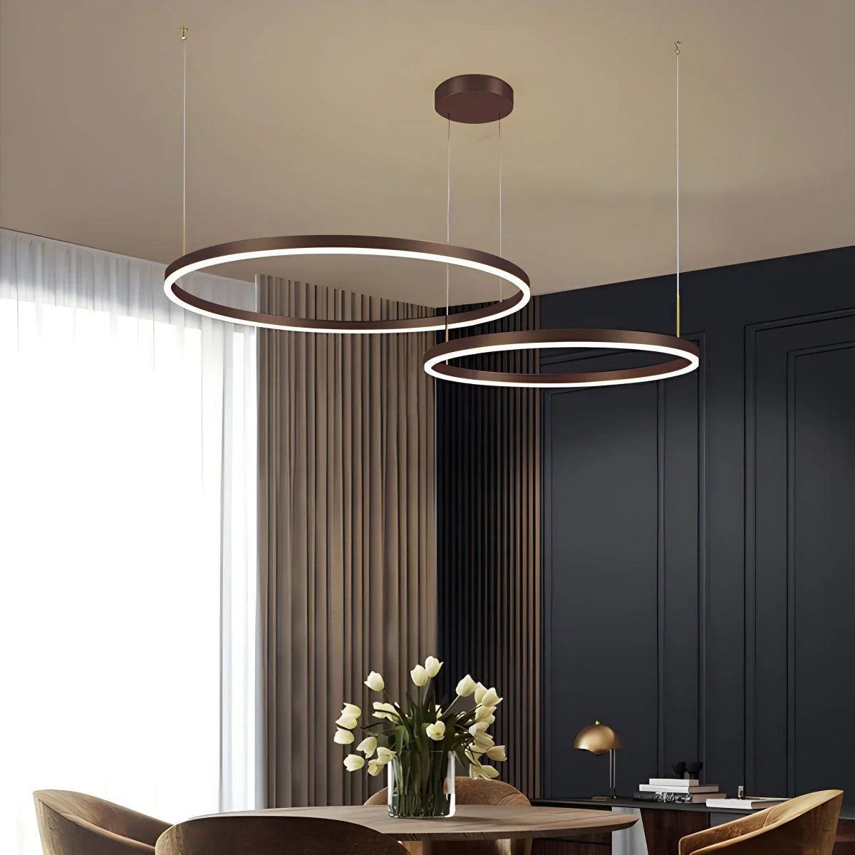 Feyran Modern Wireless Ring Chandelier Ceiling Lamp