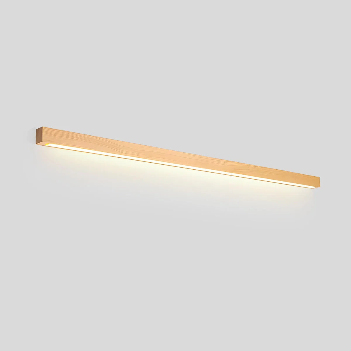 Feyran Arlo Linear Wood Wall Light for Hallway