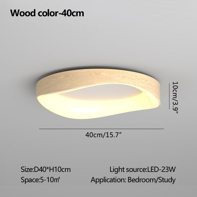 Feyran Nordic Acrylic Circle Ceiling Light for Bedroom