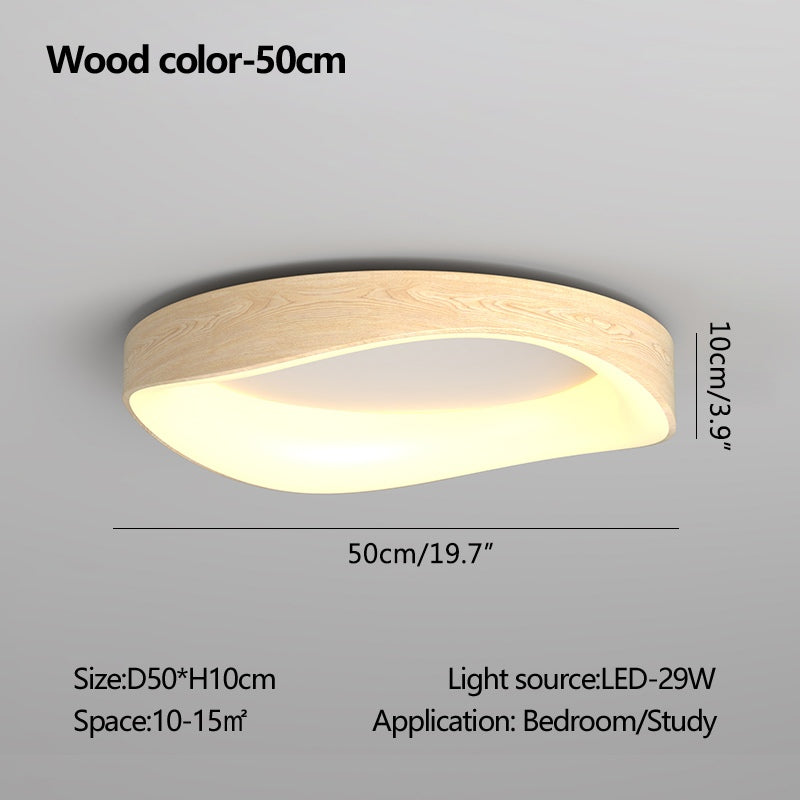 Feyran Nordic Acrylic Circle Ceiling Light for Bedroom