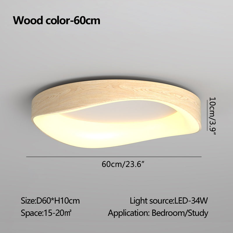 Feyran Nordic Acrylic Circle Ceiling Light for Bedroom