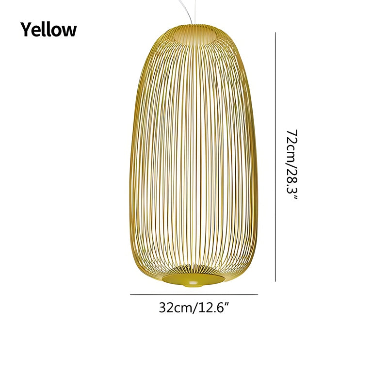 Feyran Foscarini Spokes Bird Cage Pendant Light
