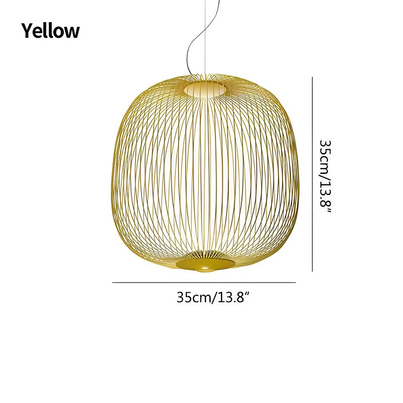 Feyran Foscarini Spokes Bird Cage Pendant Light