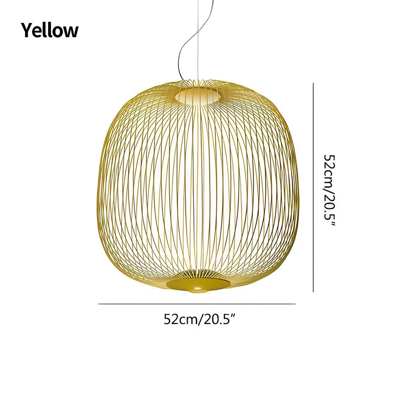 Feyran Foscarini Spokes Bird Cage Pendant Light
