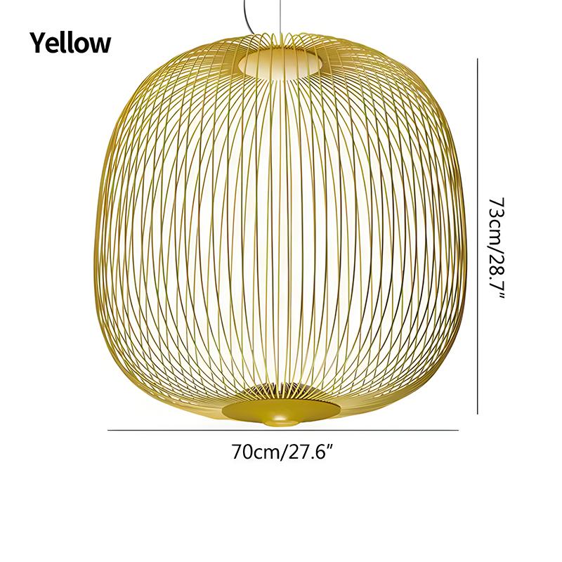 Feyran Foscarini Spokes Bird Cage Pendant Light