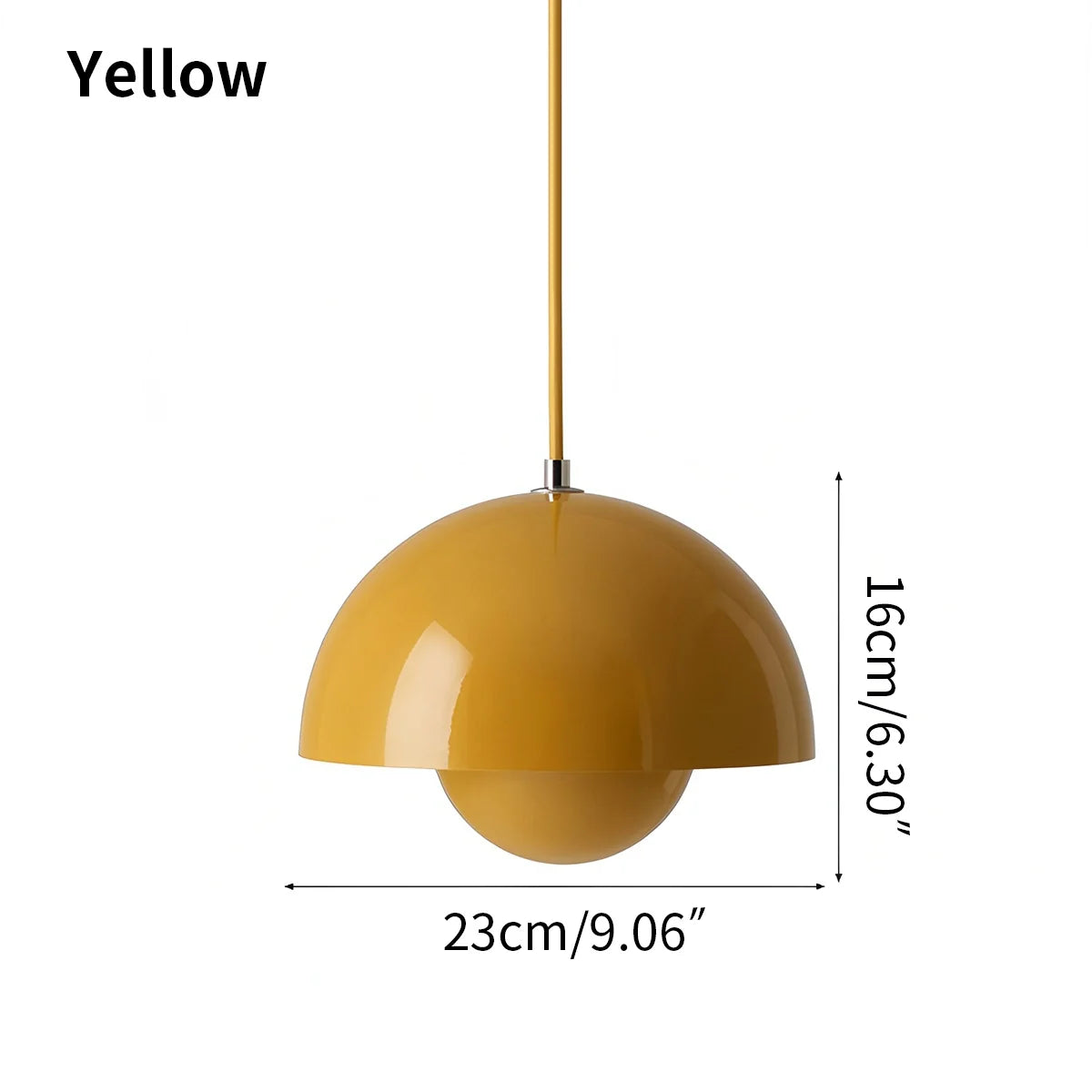 Feyran Nordic Colorful Flower Bud Pendant Light