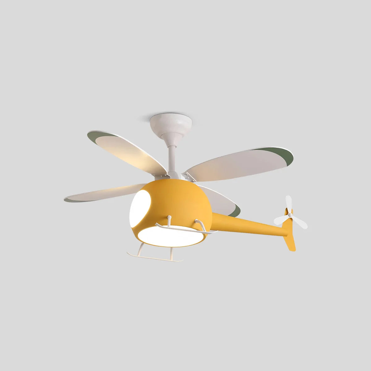 Feyran Airplane Ceiling Fan Lamp for Children’s Room