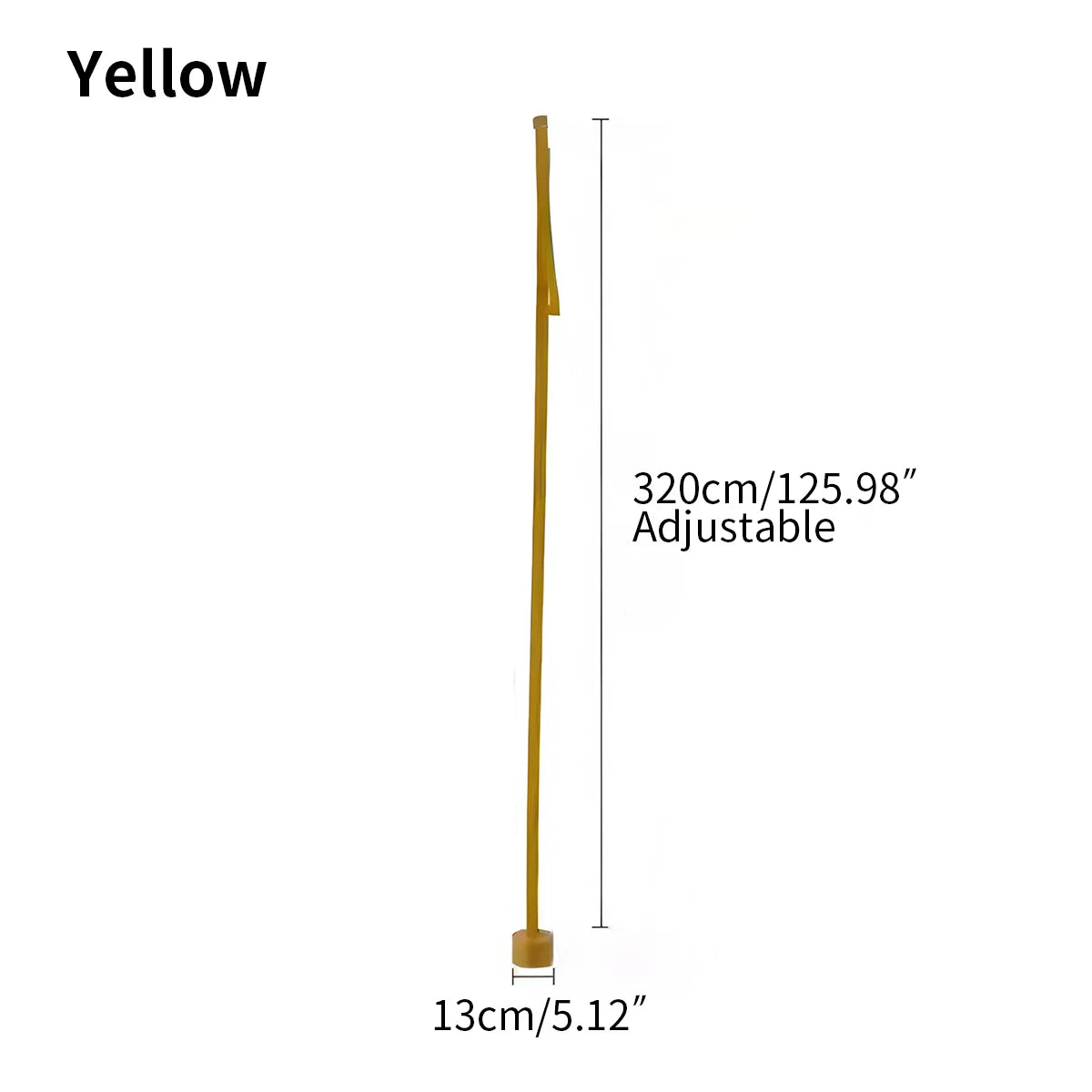 Feyran Nordic Canvas Background Wall Floor Lamp