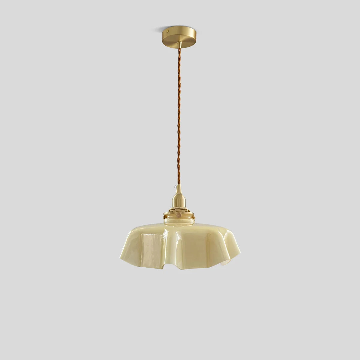 Feyran Retro Coloured Glass Pendant Light for Kitchen