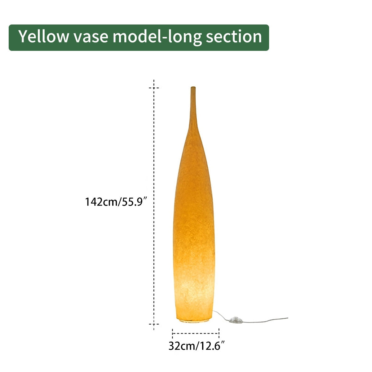 Feyran Colorful Vases Outdoor Floor Lamp