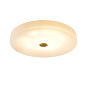Alabaster Flush Mounted Round Led Chandelier chandeliers for dining room,chandeliers for stairways,chandeliers for foyer,chandeliers for bedrooms,chandeliers for kitchen,chandeliers for living room Rbrights