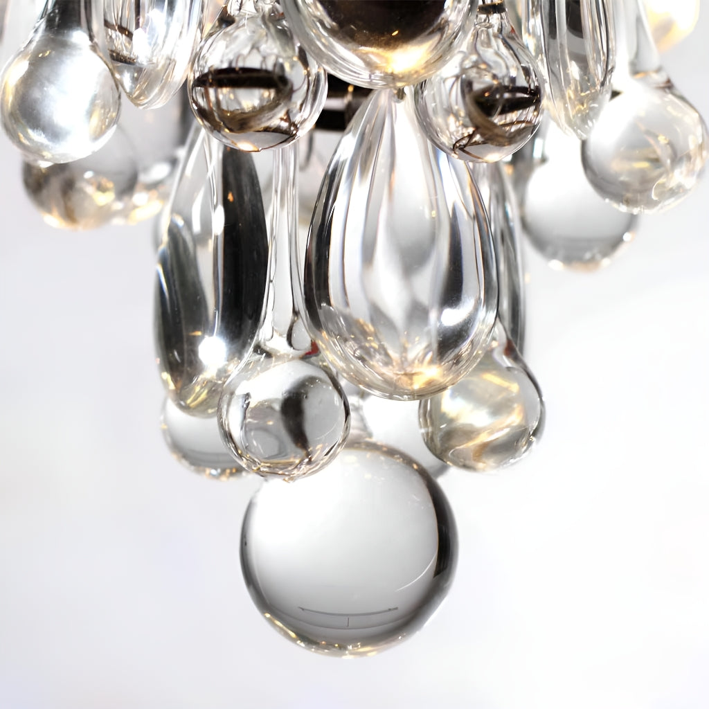 American Grape Crystal Chandelier Rustic details-1 | Feyran