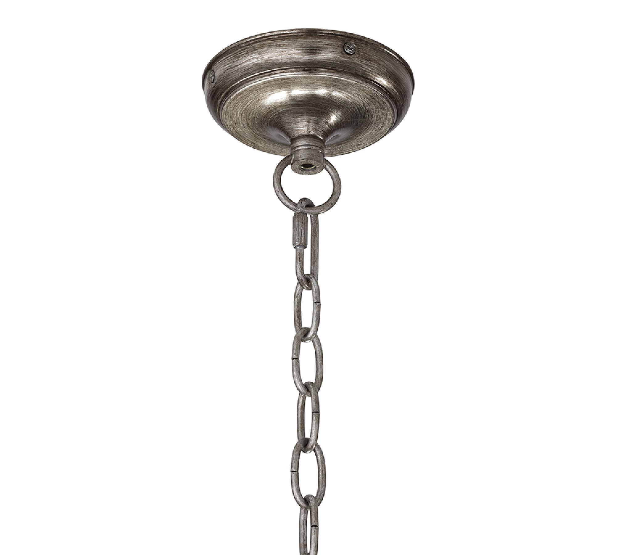 American Grape Crystal Chandelier Rustic details-3 | Feyran