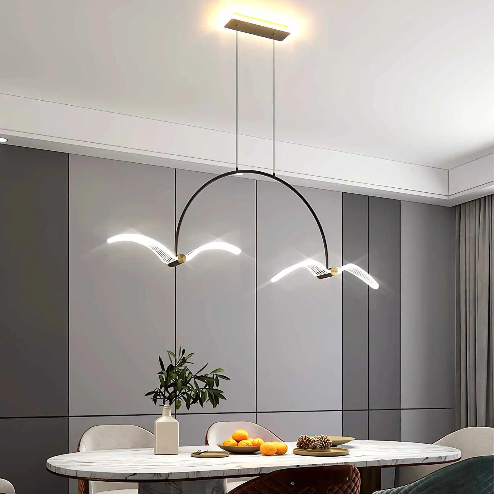 Feyran Modern Simple Seagull Pendant Light for Dining Area