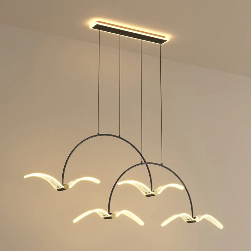 Feyran Modern Simple Seagull Pendant Light for Dining Area