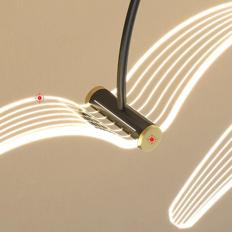 Feyran Modern Simple Seagull Pendant Light for Dining Area