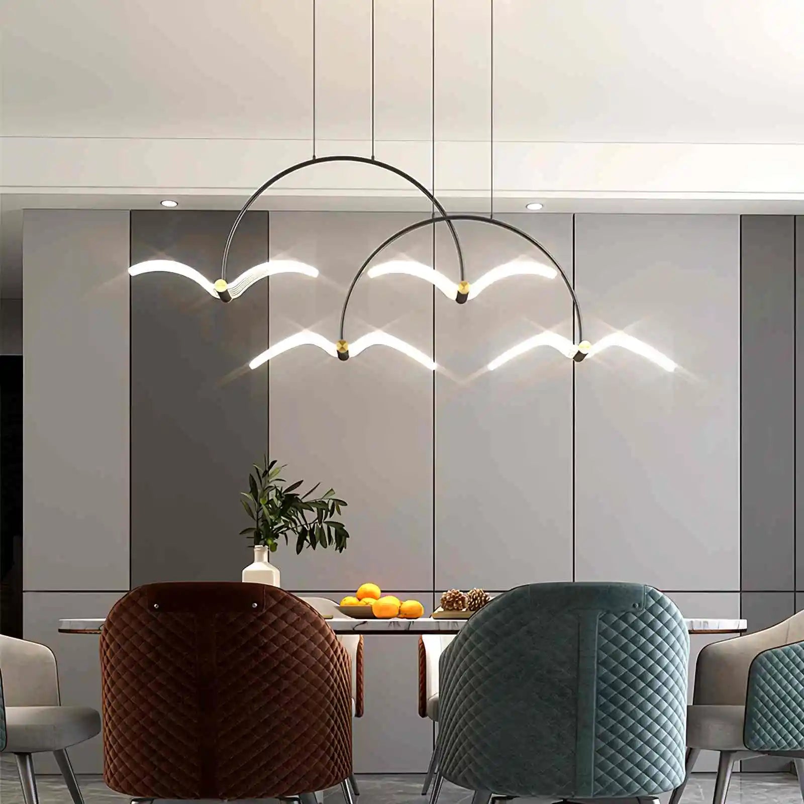 Feyran Modern Simple Seagull Pendant Light for Dining Area