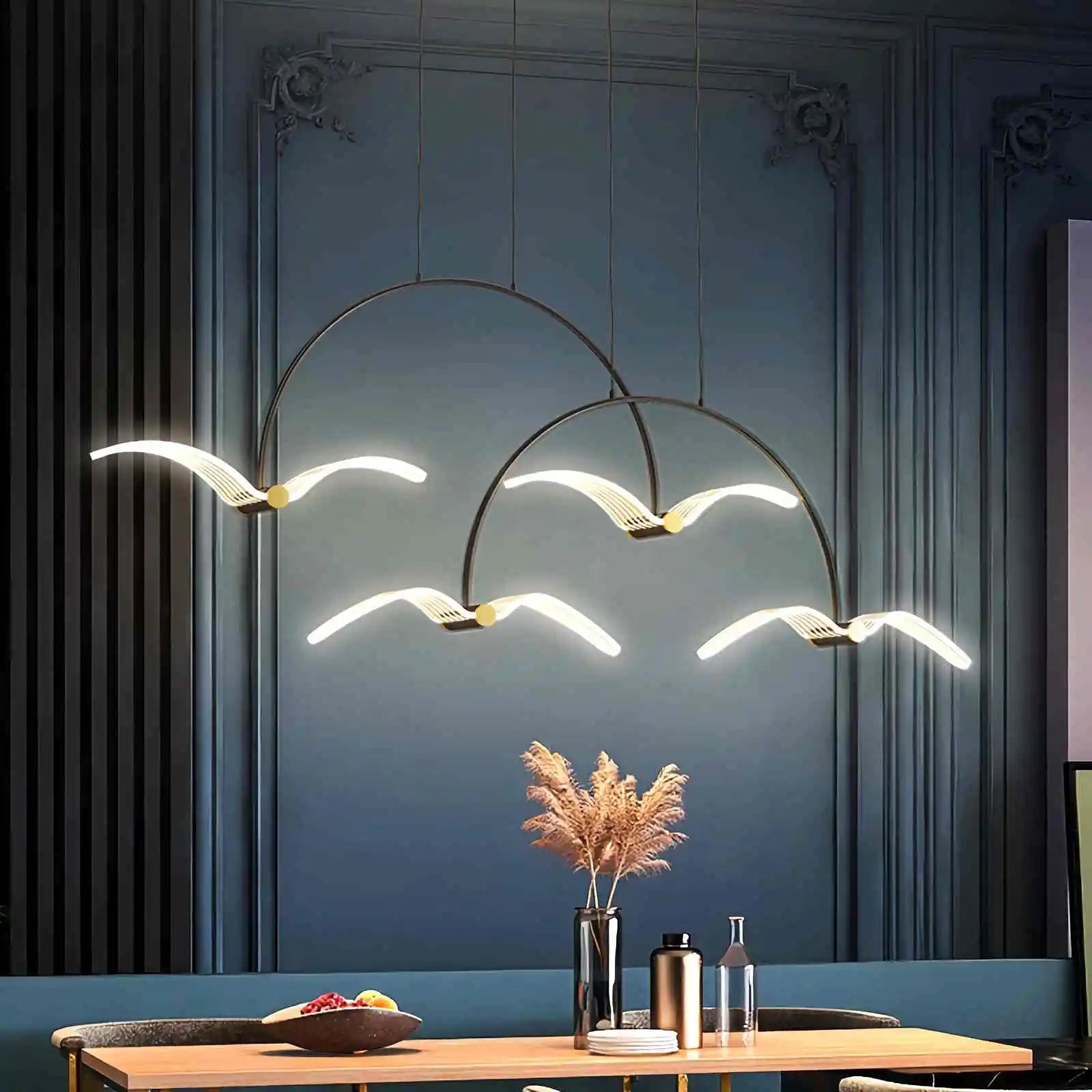 Feyran Modern Simple Seagull Pendant Light for Dining Area