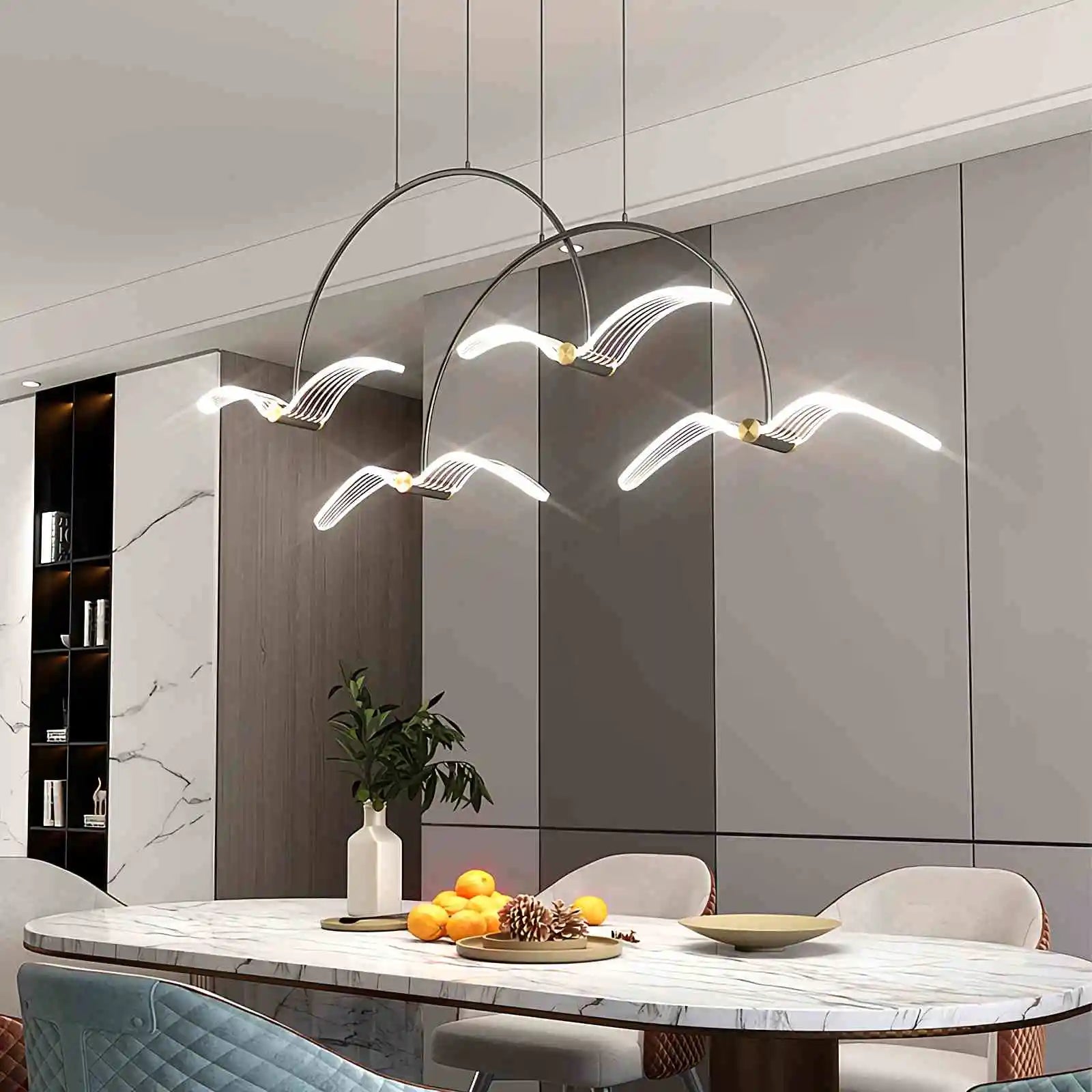 Feyran Modern Simple Seagull Pendant Light for Dining Area