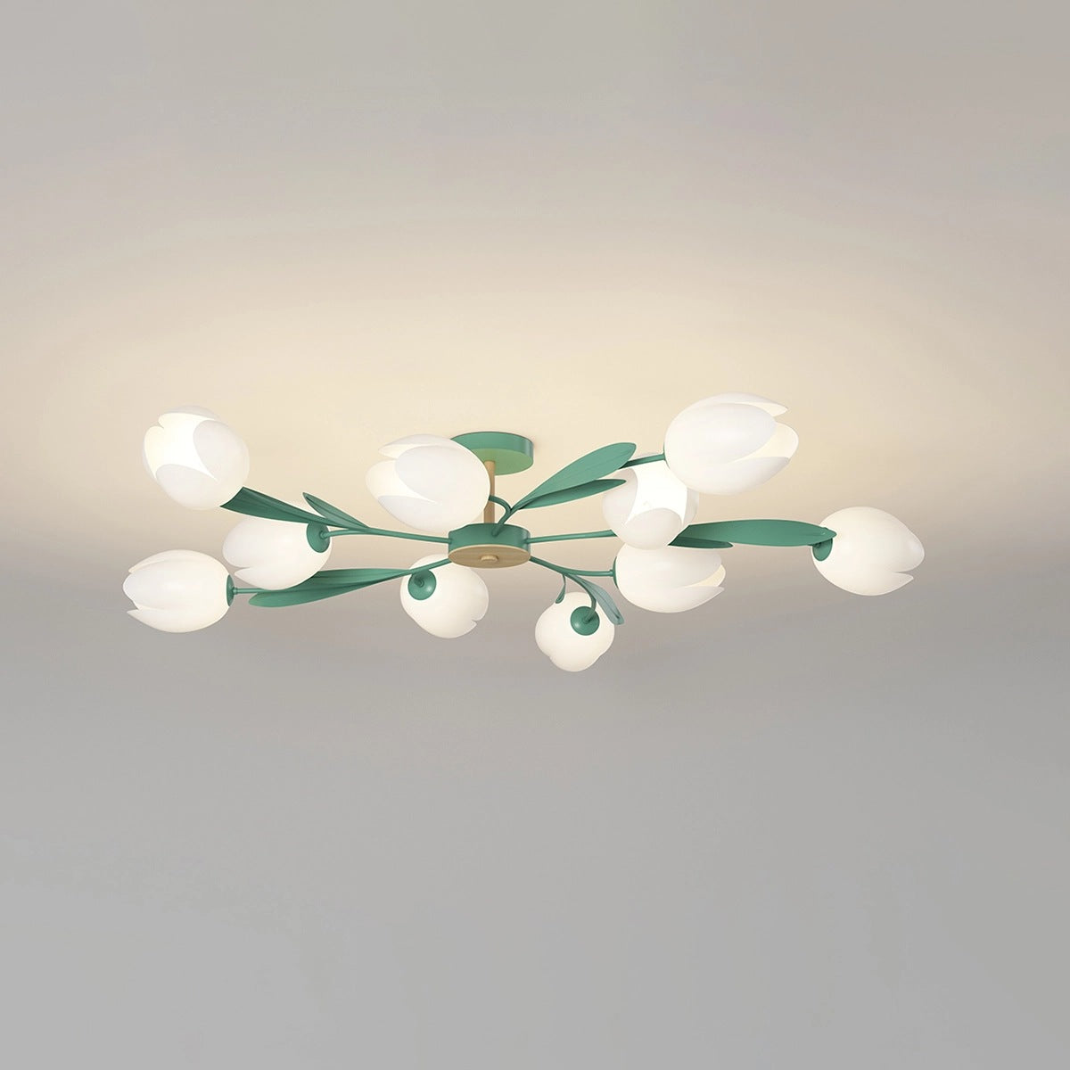 Feyran Magnolia Bud Living Room Chandelier
