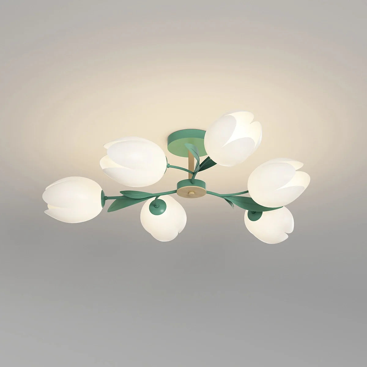 Feyran Magnolia Bud Living Room Chandelier