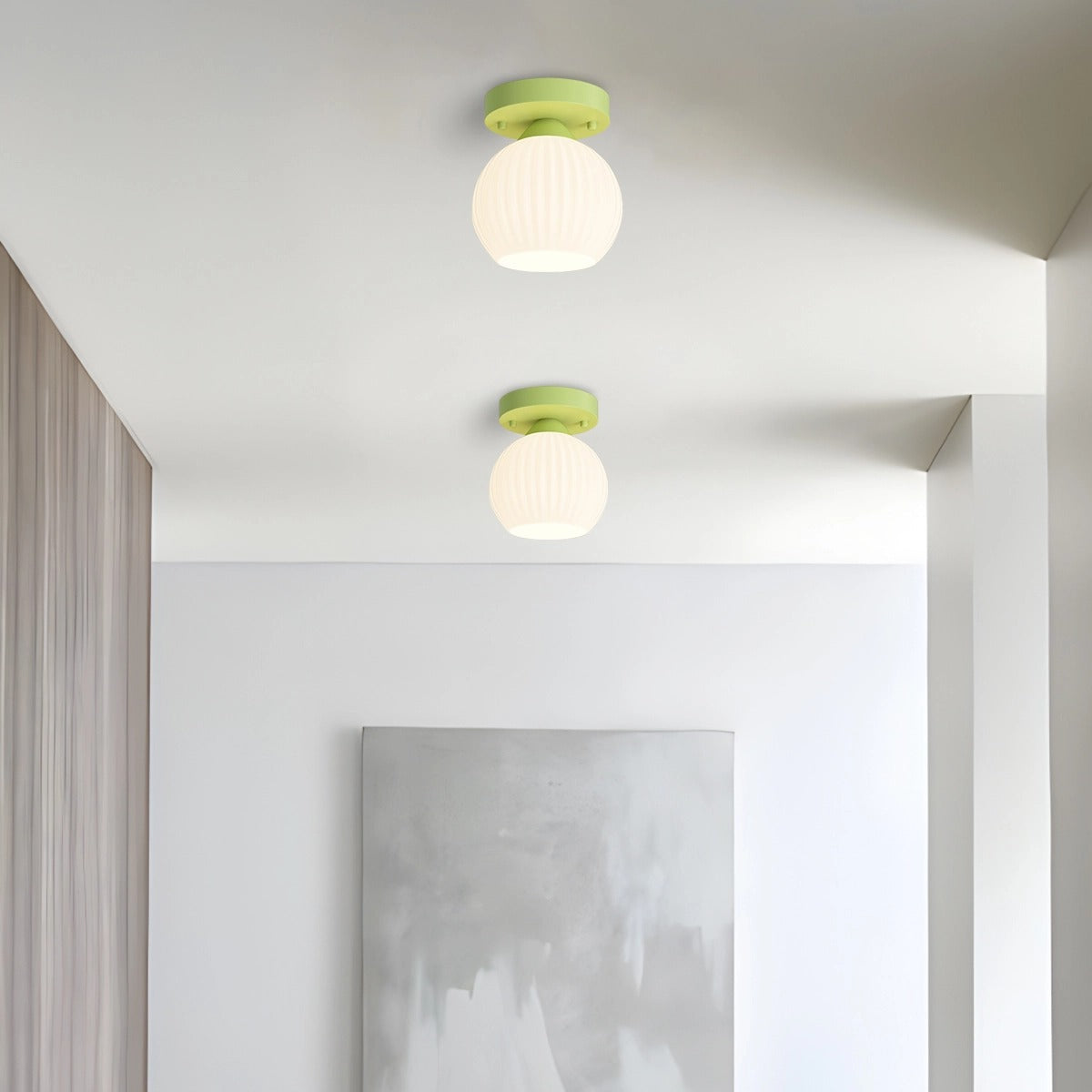 Feyran Lily Of The Valley Foyer Ceiling Light