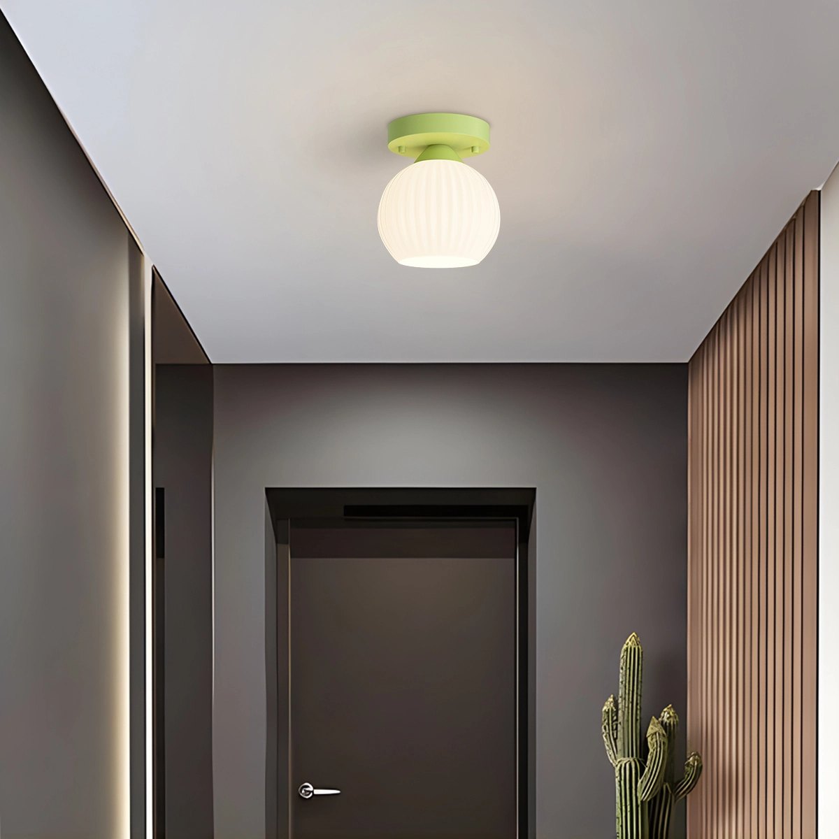 Feyran Lily Of The Valley Foyer Ceiling Light