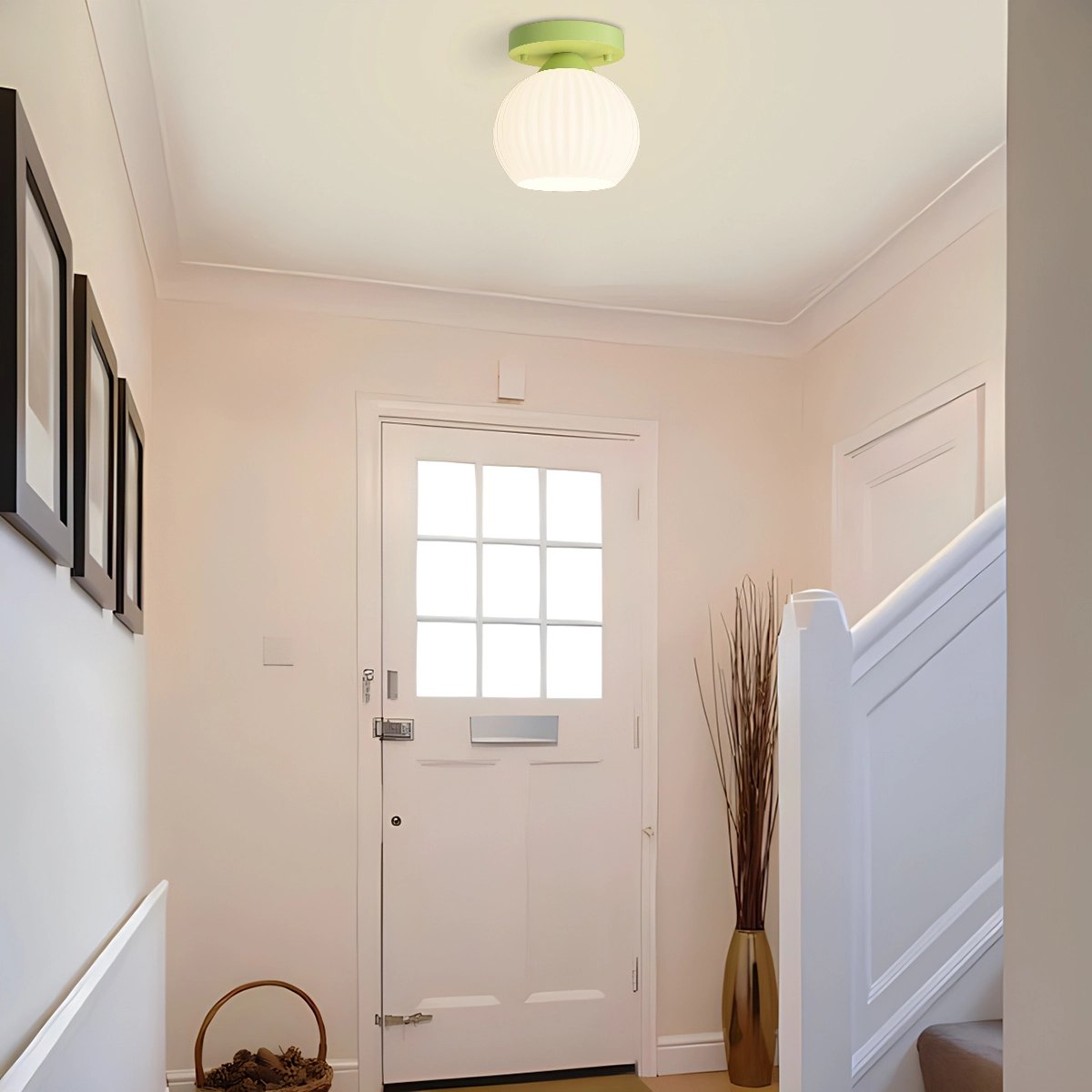 Feyran Lily Of The Valley Foyer Ceiling Light