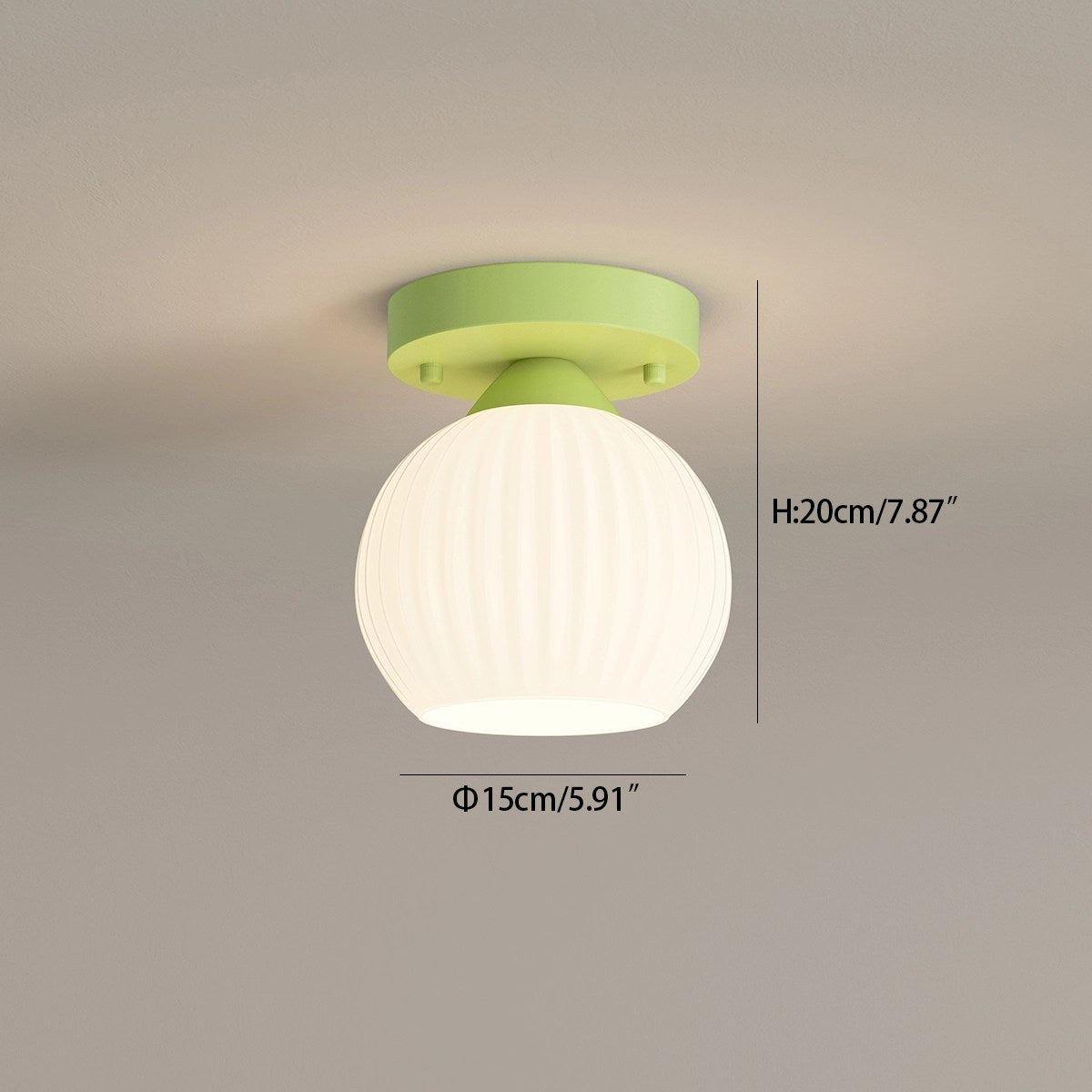 Feyran Lily Of The Valley Foyer Ceiling Light