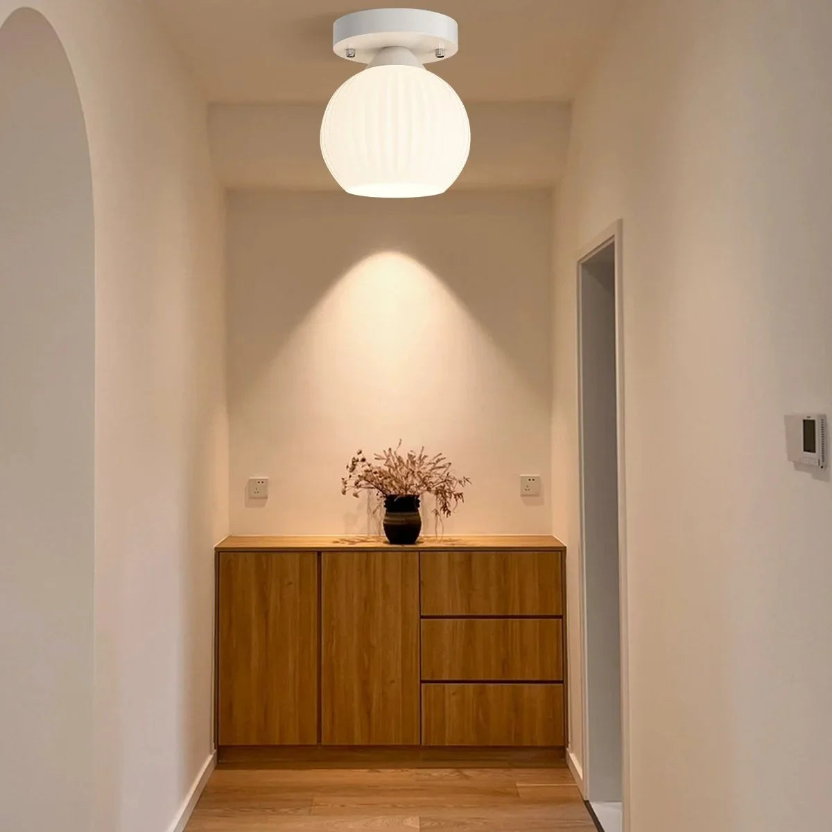 Feyran Lily Of The Valley Foyer Ceiling Light