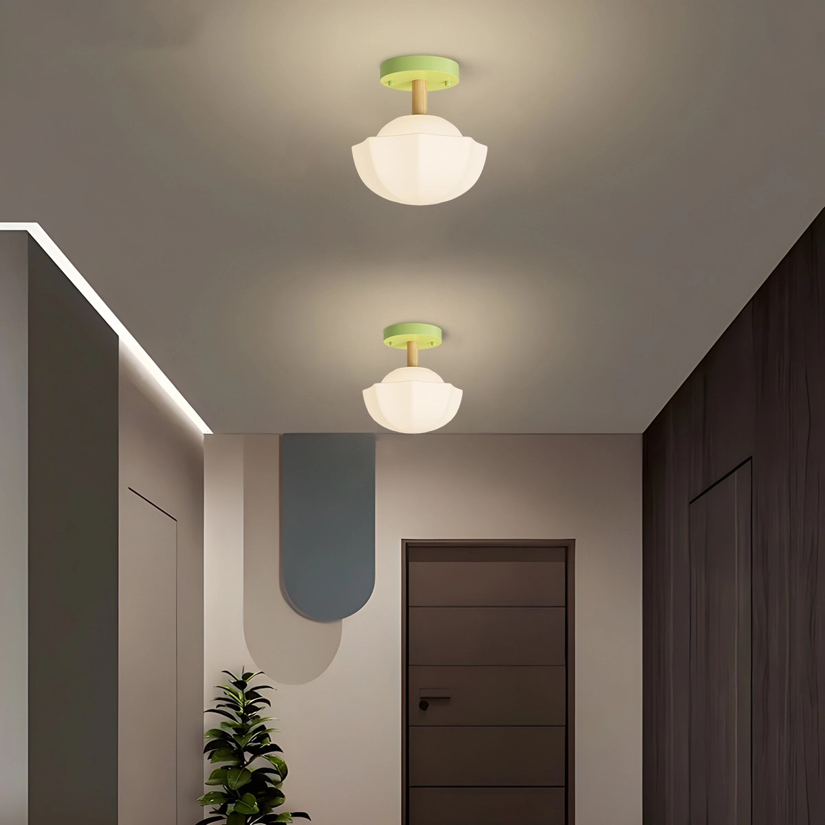 Feyran Creative Pastoral Style LED Ceiling Light