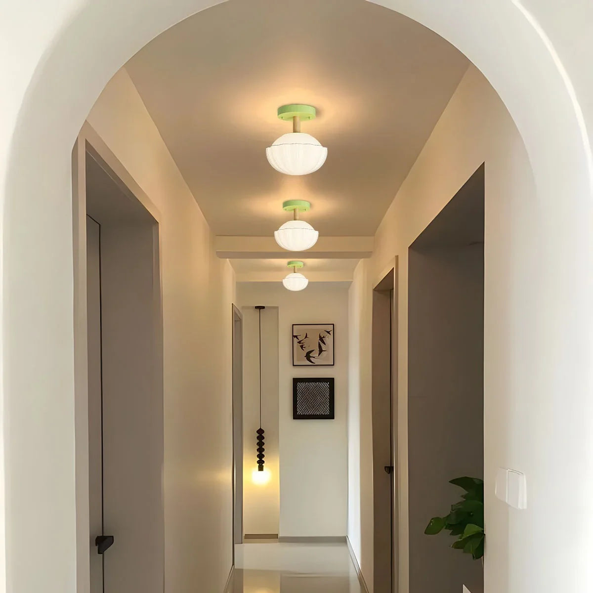 Feyran Creative Bud Pastoral Style Ceiling Lamp