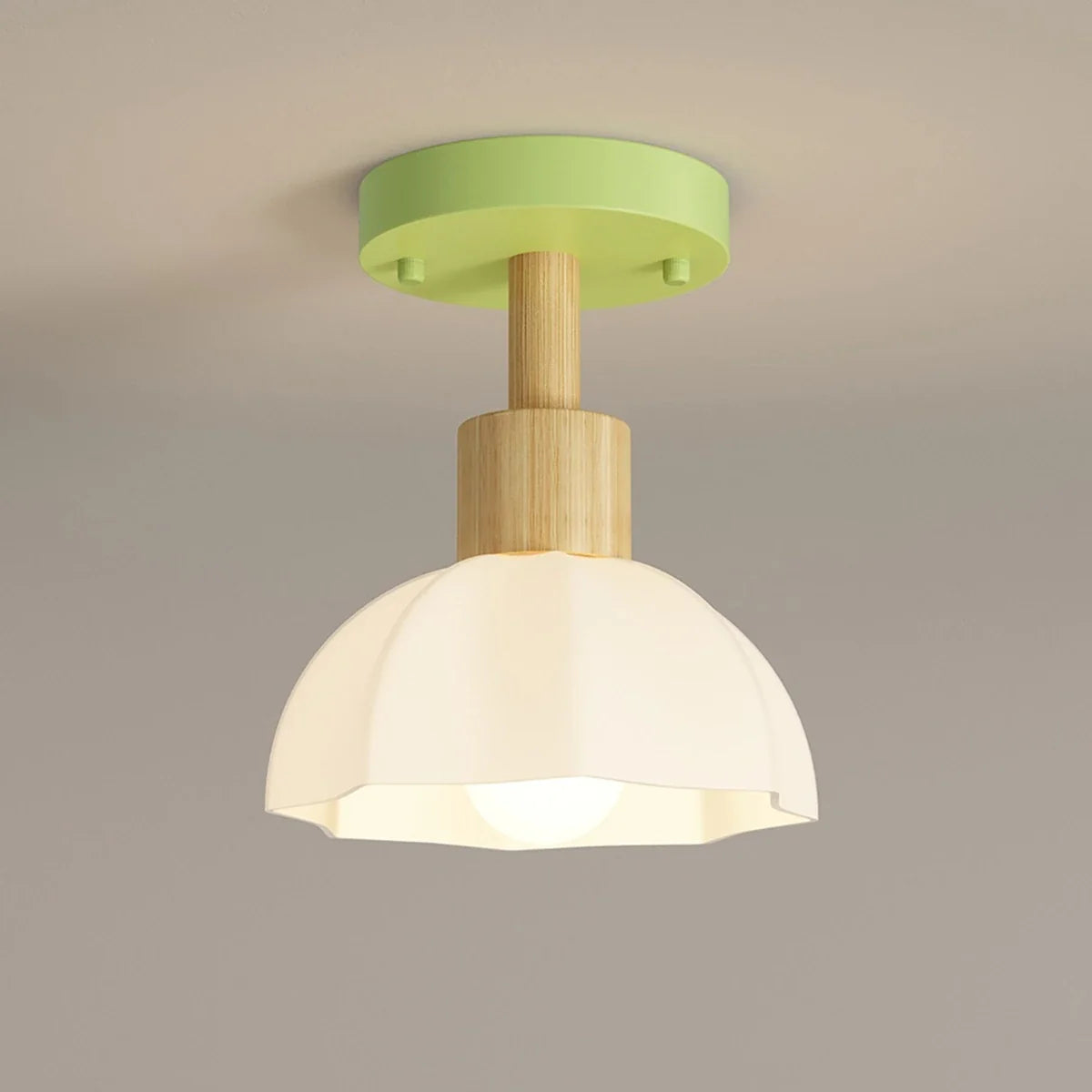 Feyran Nordic Corridor Glass Ceiling Lamp