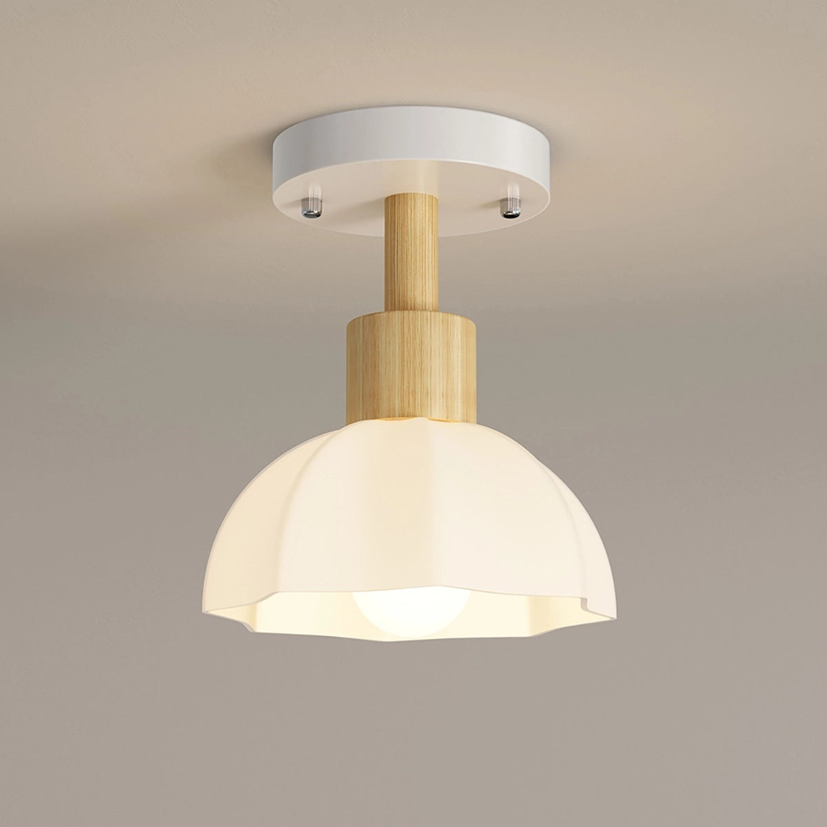 Feyran Nordic Corridor Glass Ceiling Lamp