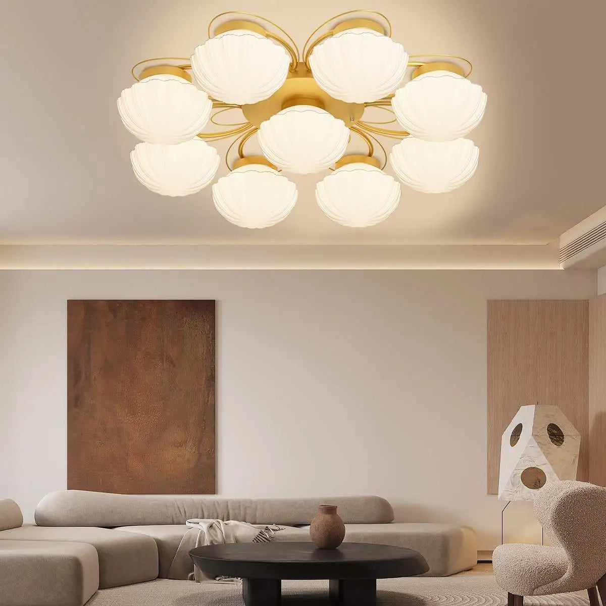Feyran Creative Flower Living Room Ceiling Lamp
