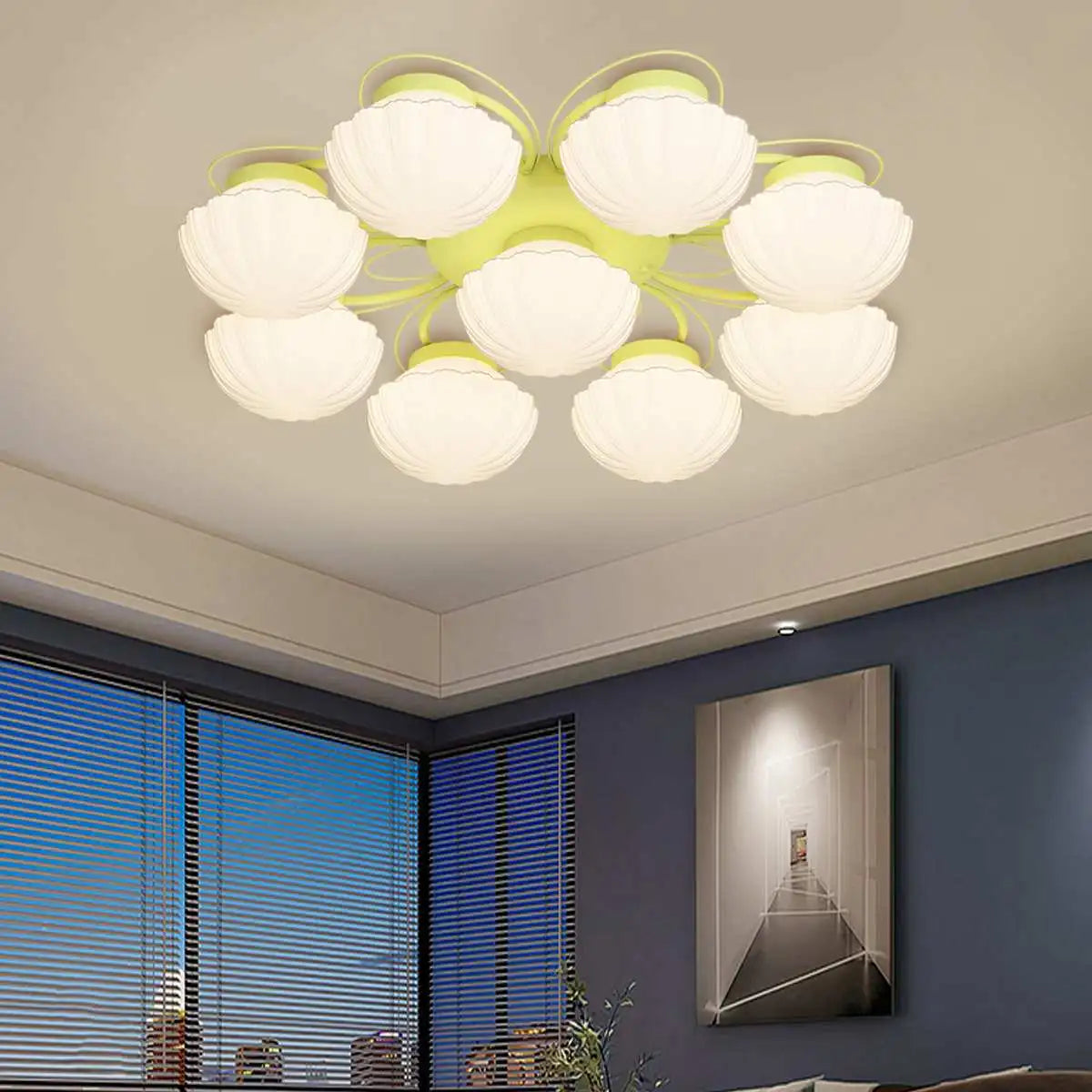 Feyran Creative Flower Living Room Ceiling Lamp