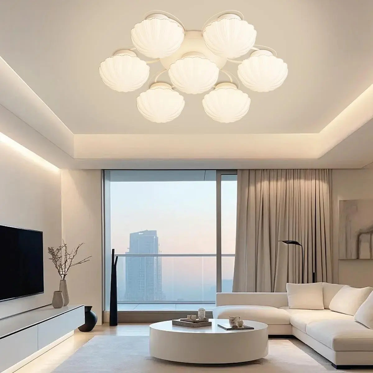 Feyran Creative Flower Living Room Ceiling Lamp
