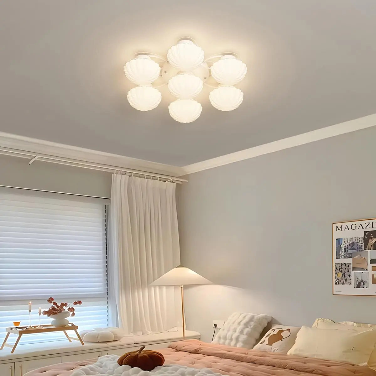 Feyran Creative Flower Living Room Ceiling Lamp