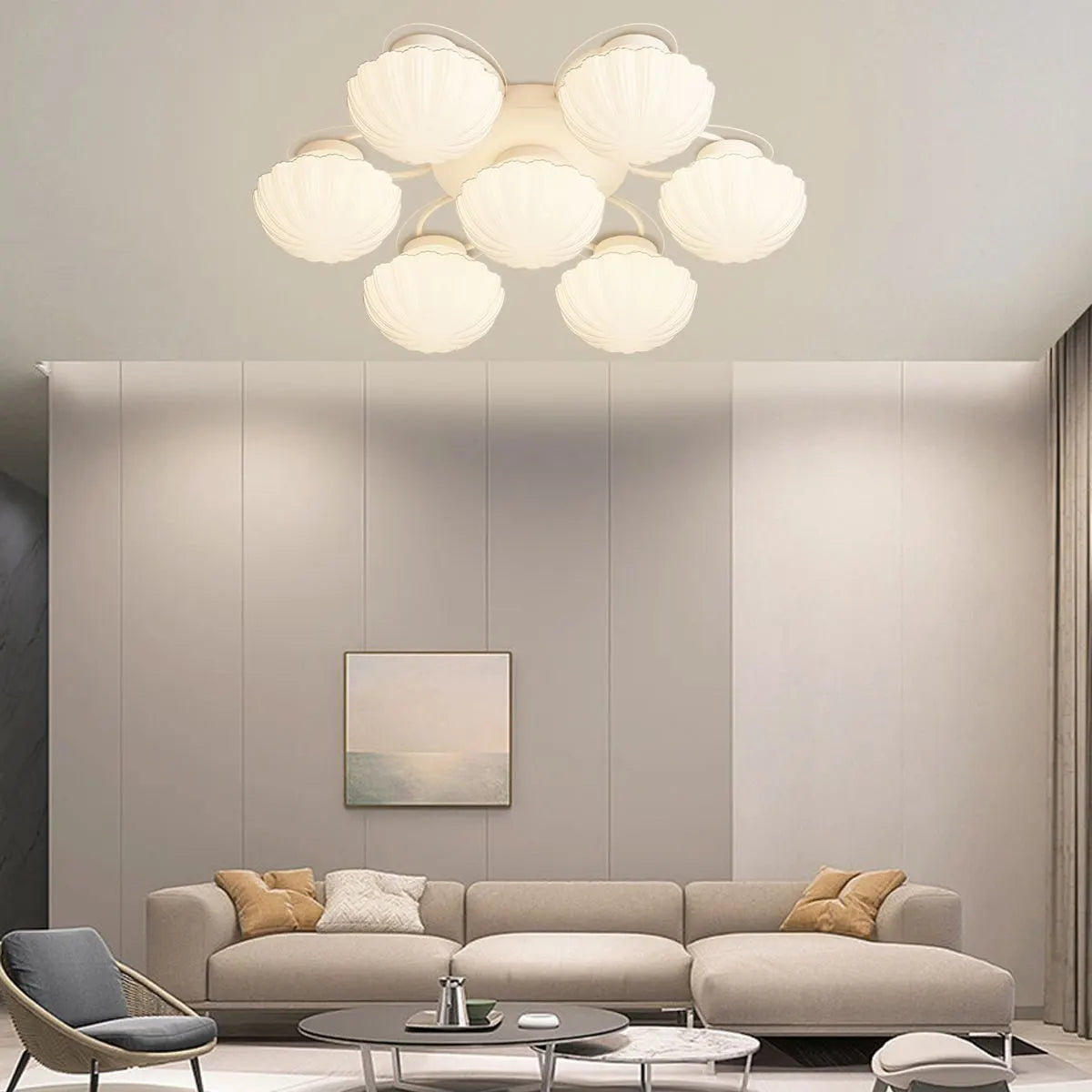 Feyran Creative Flower Living Room Ceiling Lamp