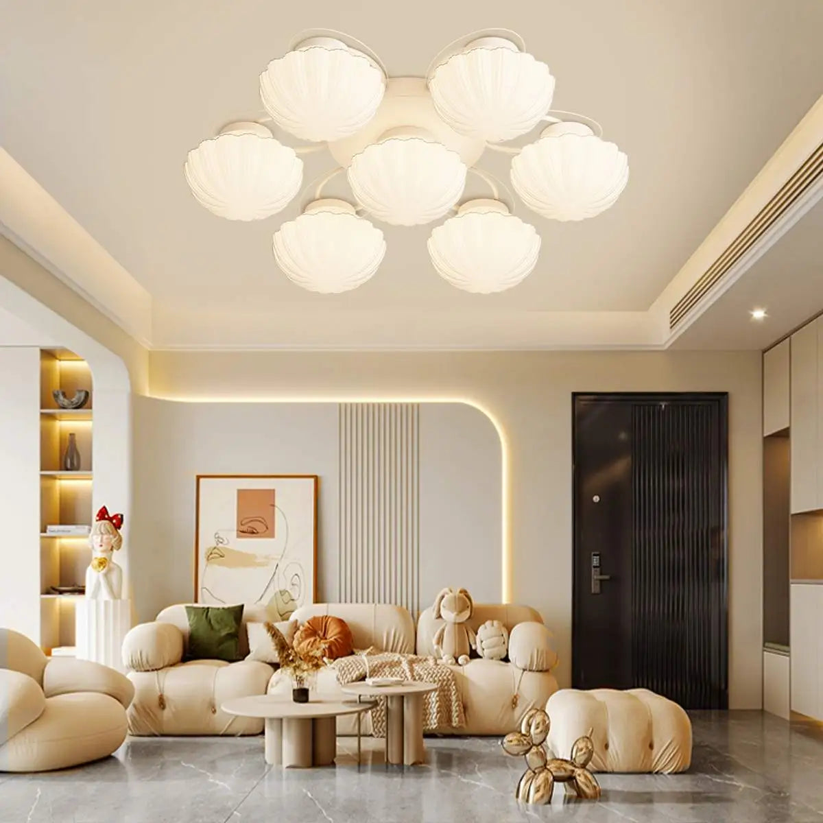 Feyran Creative Flower Living Room Ceiling Lamp